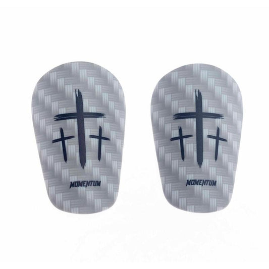 Black/White Cross Shin Mini Guards